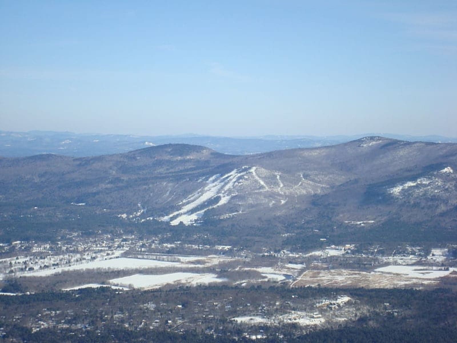 Cranmore Mountain Resort above North Conway, New Hampshire
