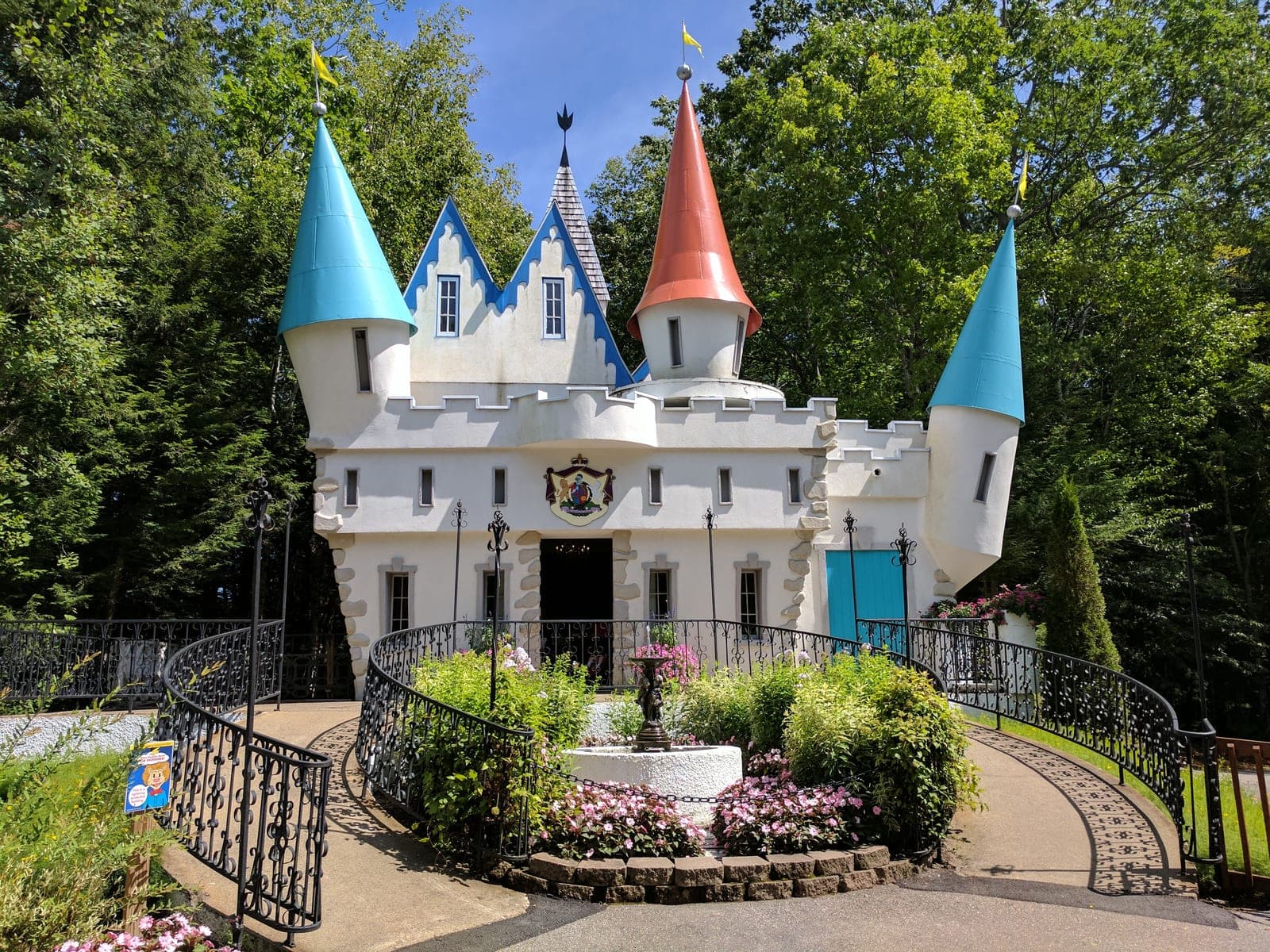 Cinderella's Castle at Story Land in Glen, New Hampshire
